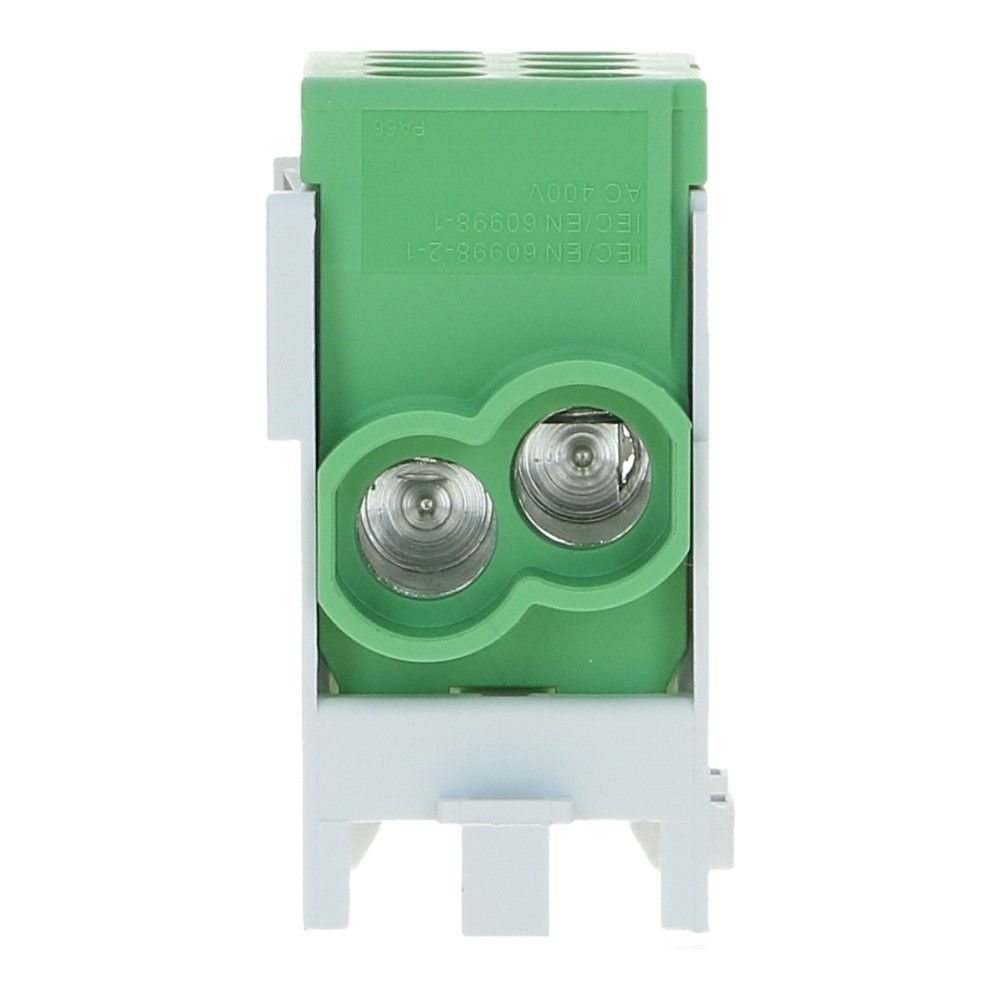 HLAK Hoofdkabel aftakklem 2x25mm² groen