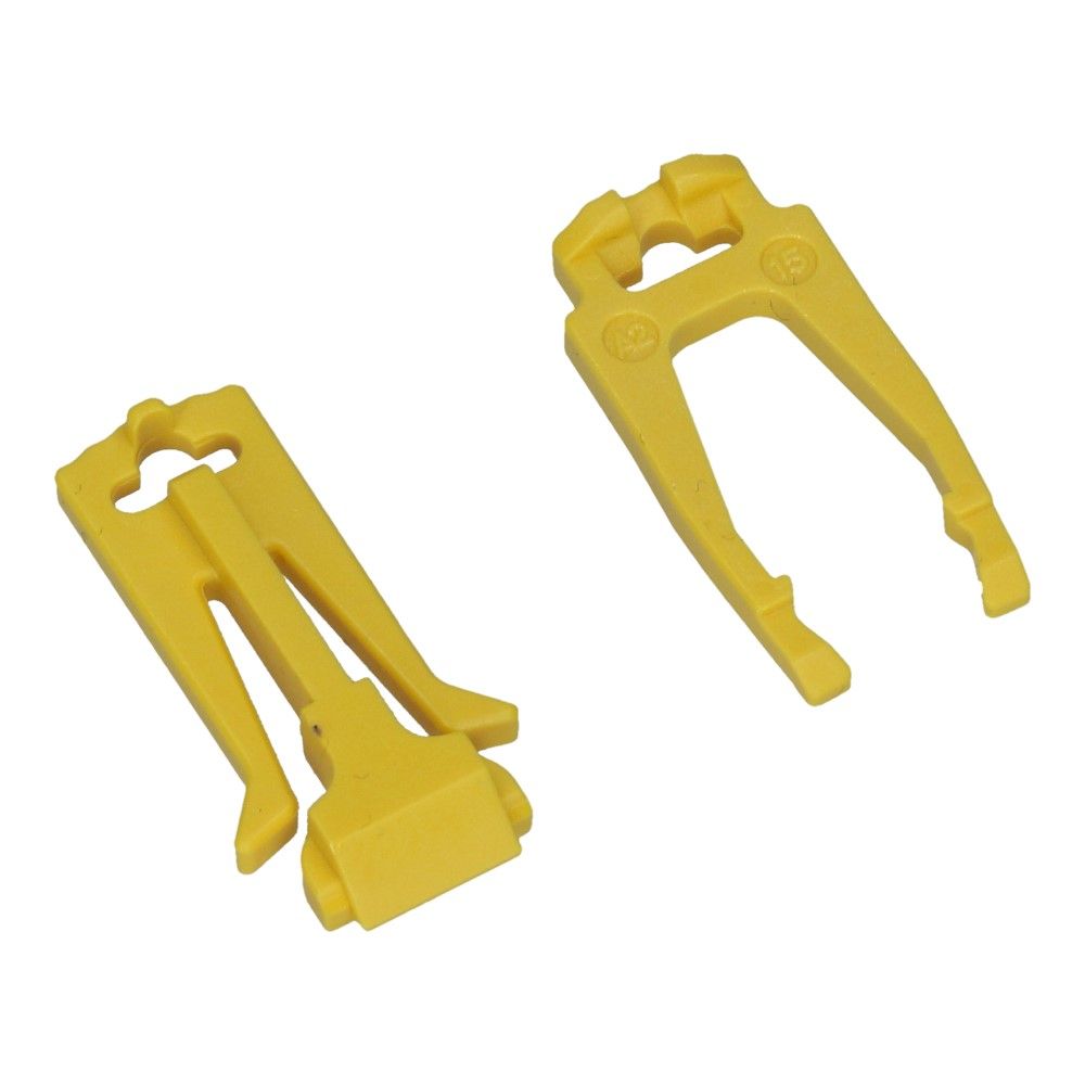 Montage en uittrekbare stopping clips - 10 sets van 2 stuks
