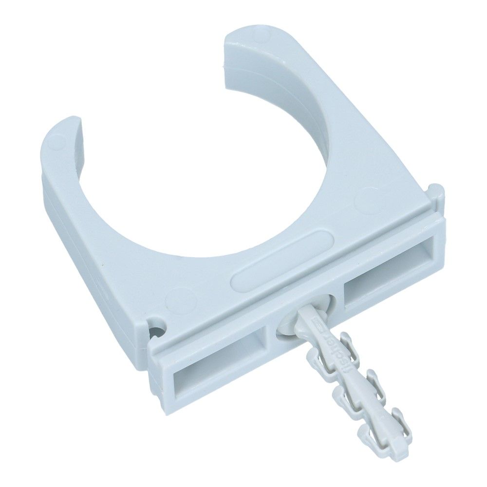 Klembeugel met plug SF Plus RC 39-40mm lichtgrijs - 25 stuks
