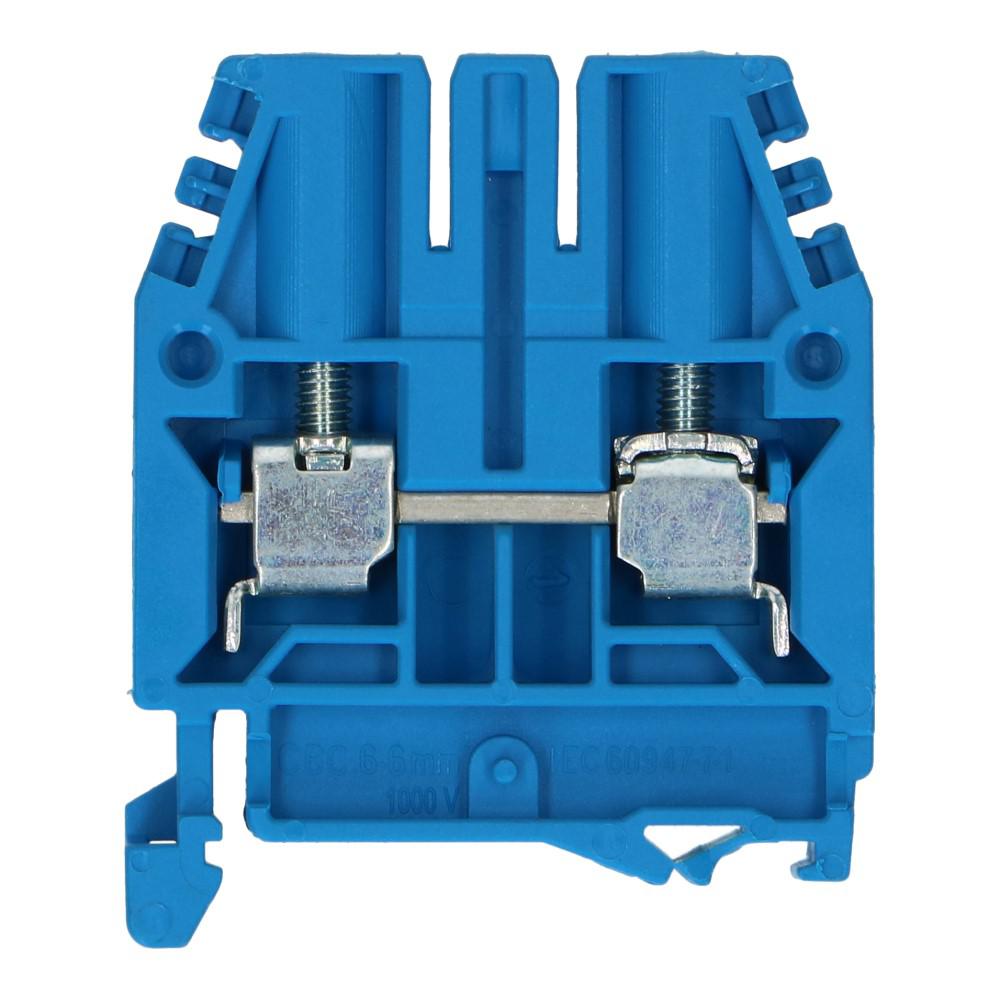 Montageklem CBC 6mm² blauw