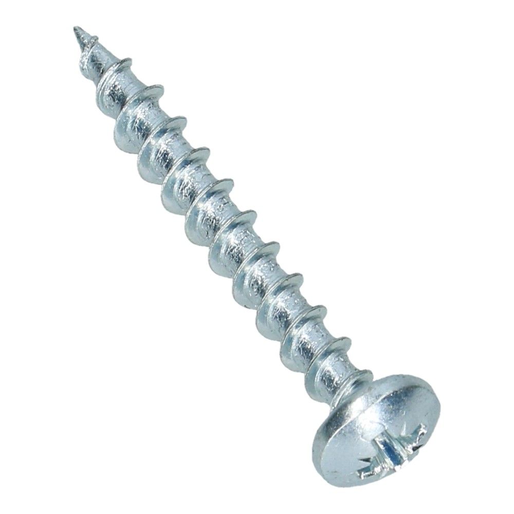 Spaanplaatschroef 5x40mm Bolkop Pozidrive 2 - 200 stuks