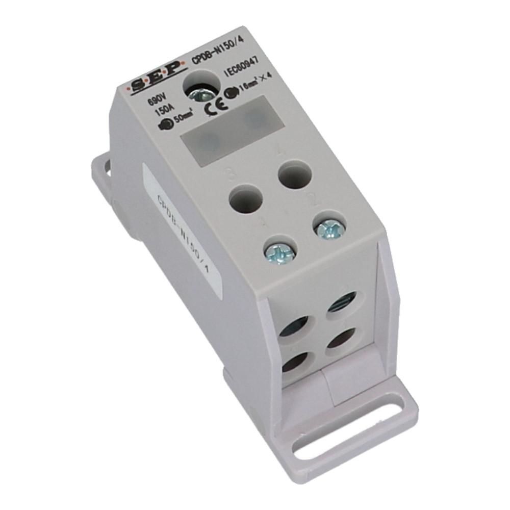 Aftakklem CPDB 150A 1x50mm² 4x16mm²