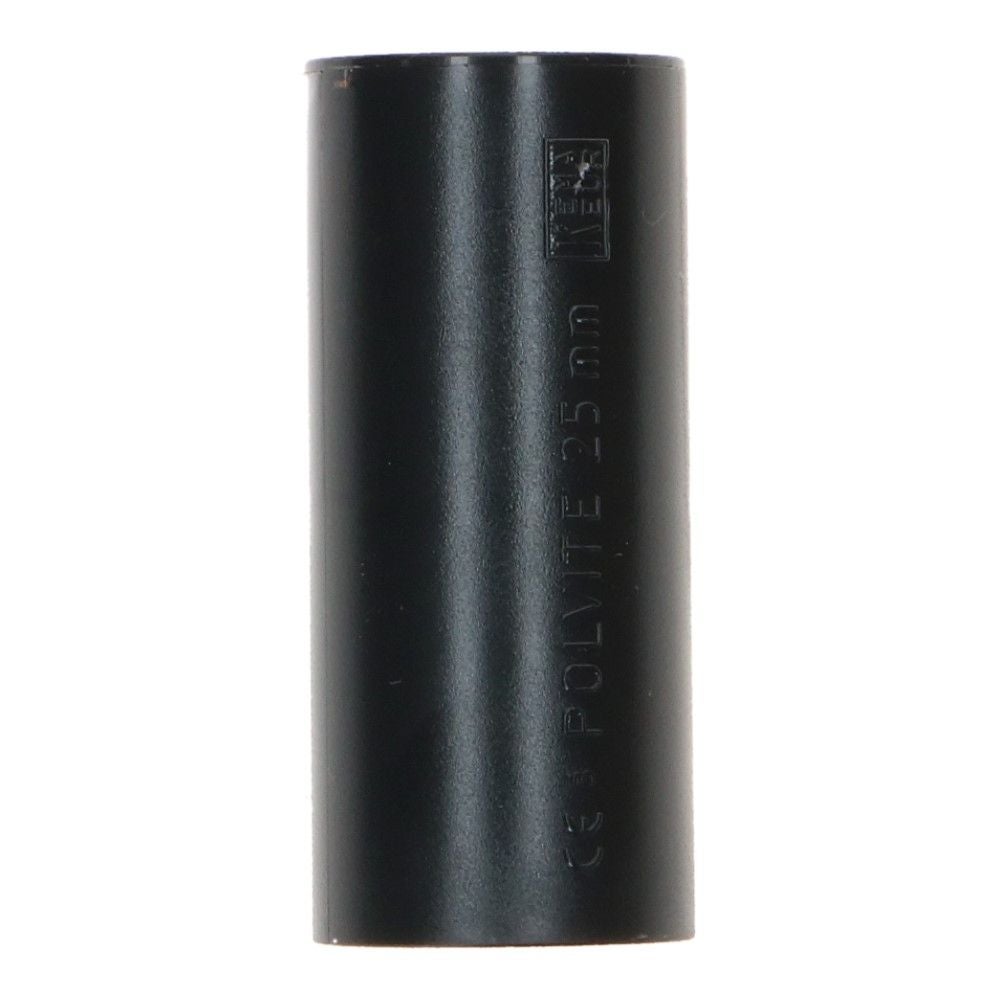 UV-bestendig sok zwart 25mm Polvalit PVC