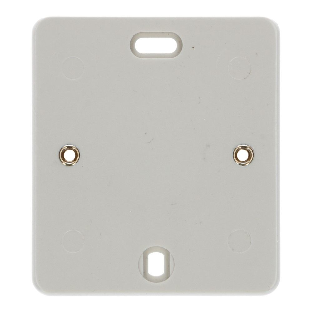 Perilex montage plaat 1-voudig creme