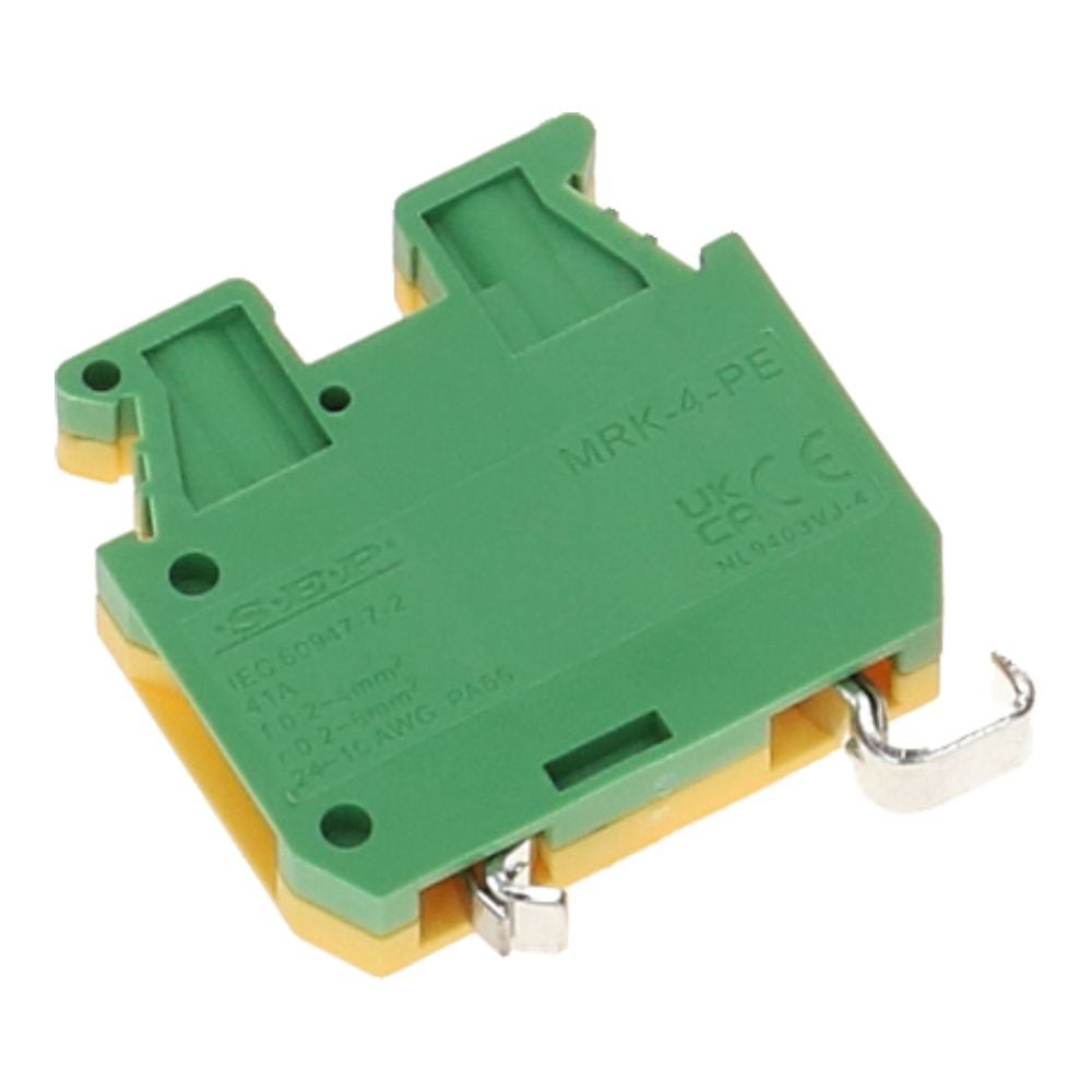 TS15 mini-aardklem 0.2-4mm² geel/groen