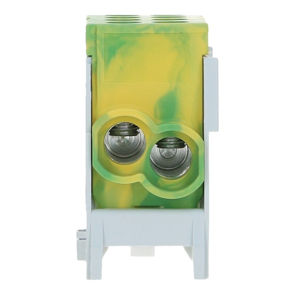 HLAK Hoofdkabel aftakklem 2x25mm² geel/groen