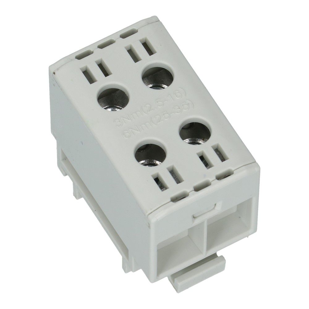 Aftakklem CK2 grijs 2.5mm² t/m 35mm² tweevoudig