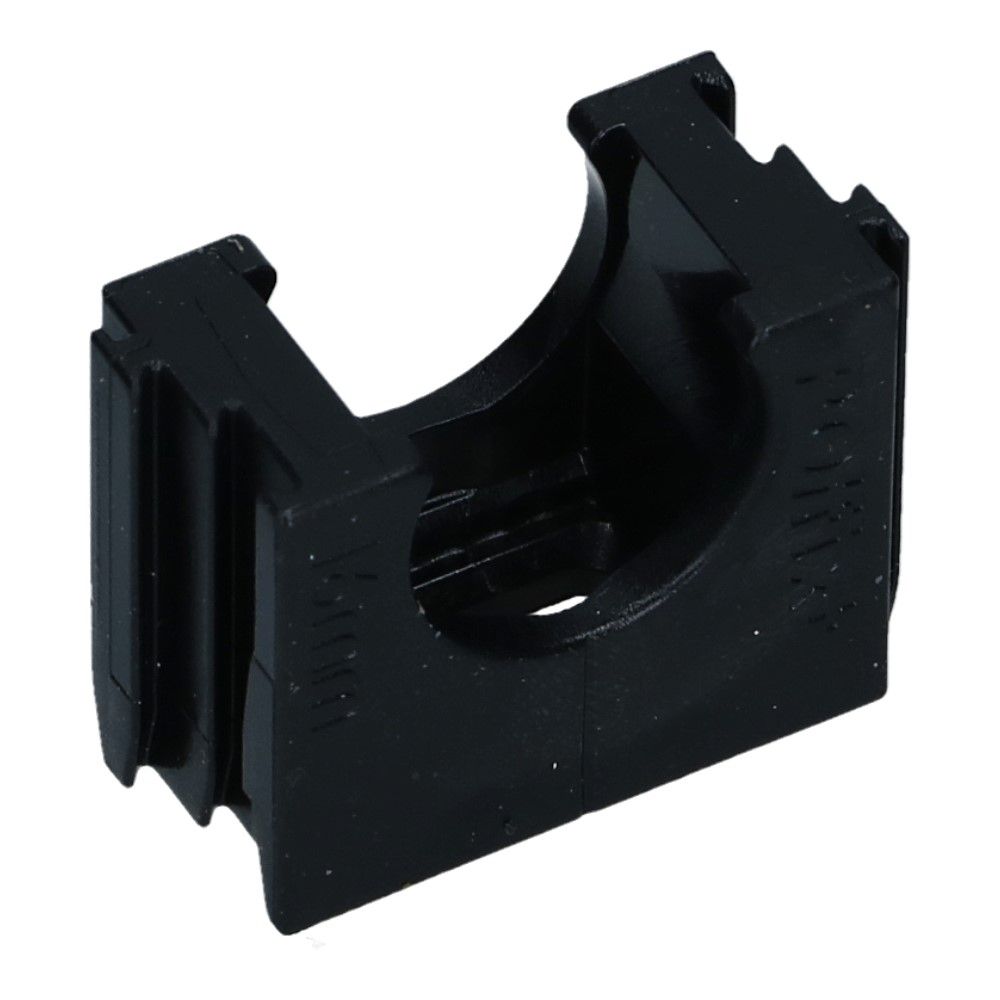 Klemblok UV-bestendig zwart 16mm Polfix+ UVS - 150 stuks