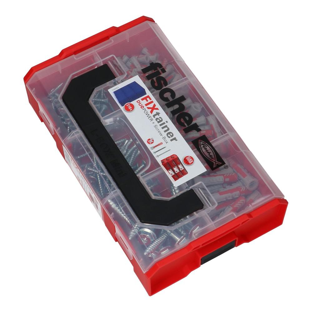 DuoPower Fixtainer assortiment plug en schroef
