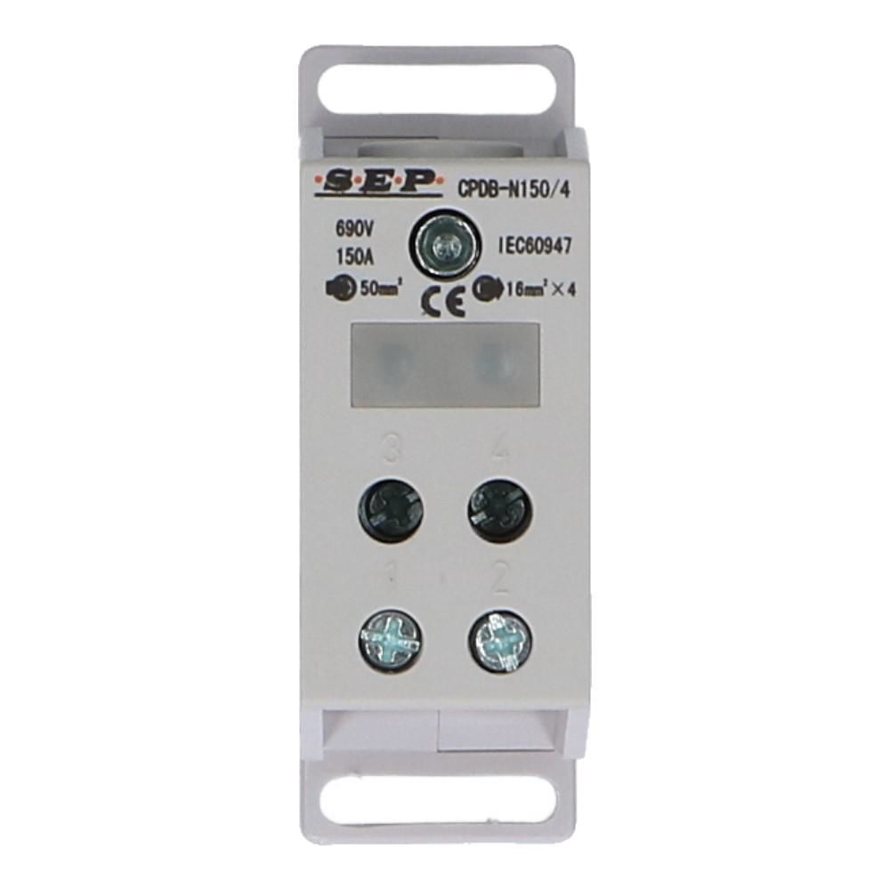 Aftakklem CPDB 150A 1x50mm² 4x16mm²