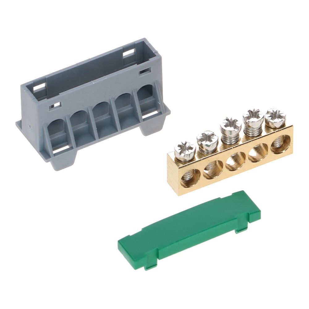 Aansluitverdeelblok AST16 groen 5x16mm²