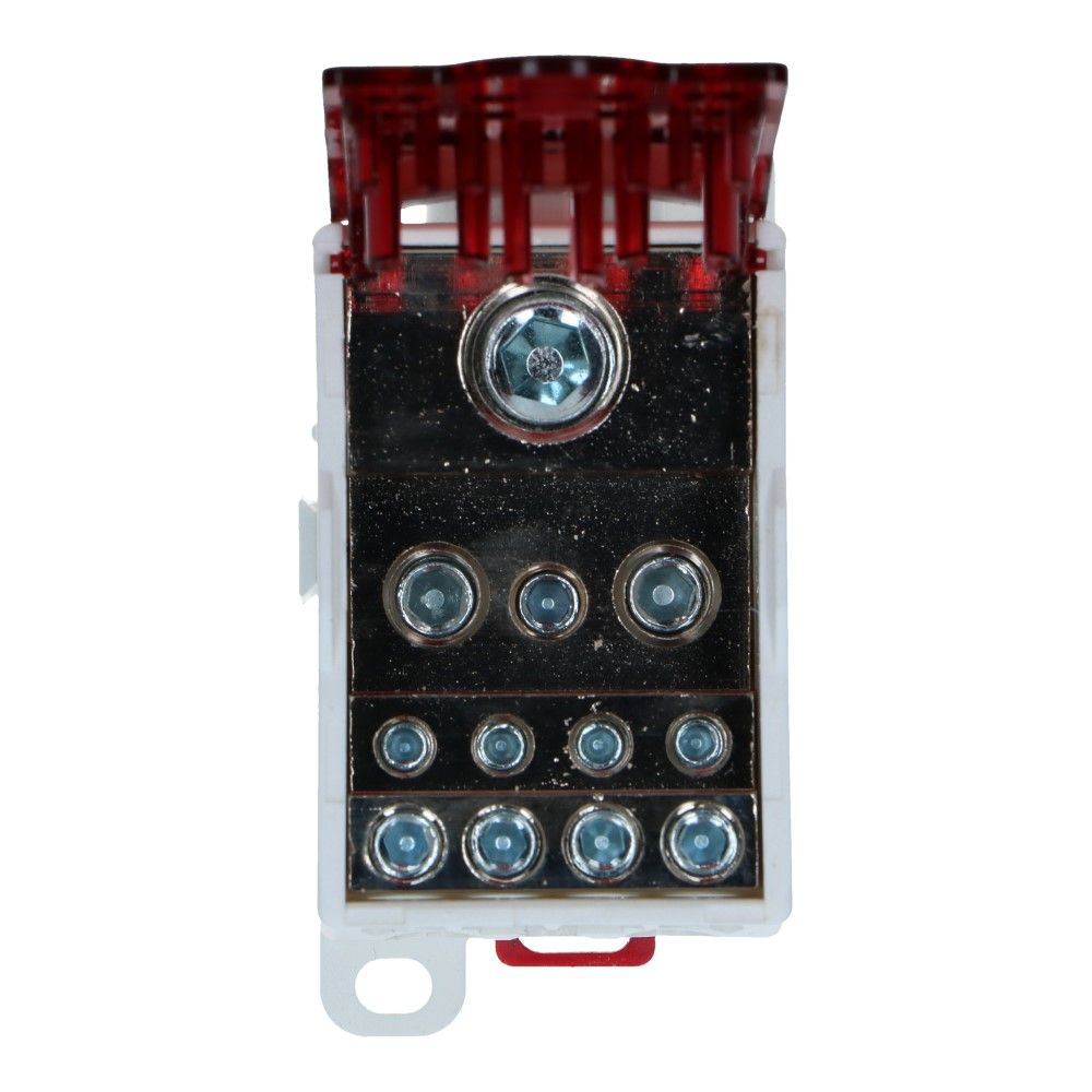 Aftakklem PDB 400A 1x185mm² - 2x35mm² 5x16mm² 4x10mm² 24.5kA