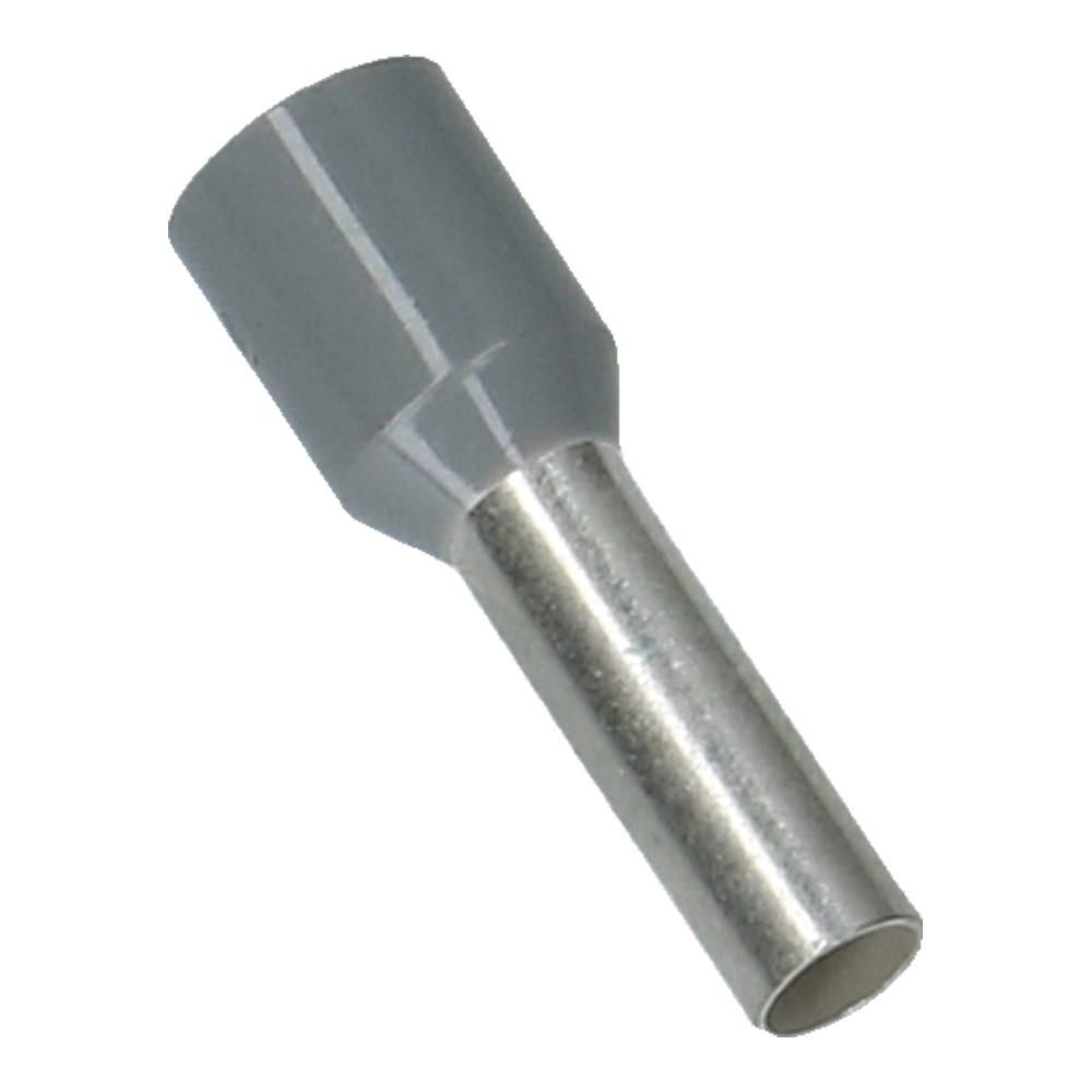4mm² Grijs Adereindhuls - 500 stuks