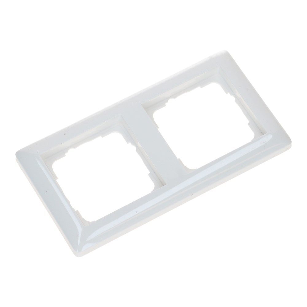 GIRA Standard 55 Afdekraam 2 voudig Zuiver wit