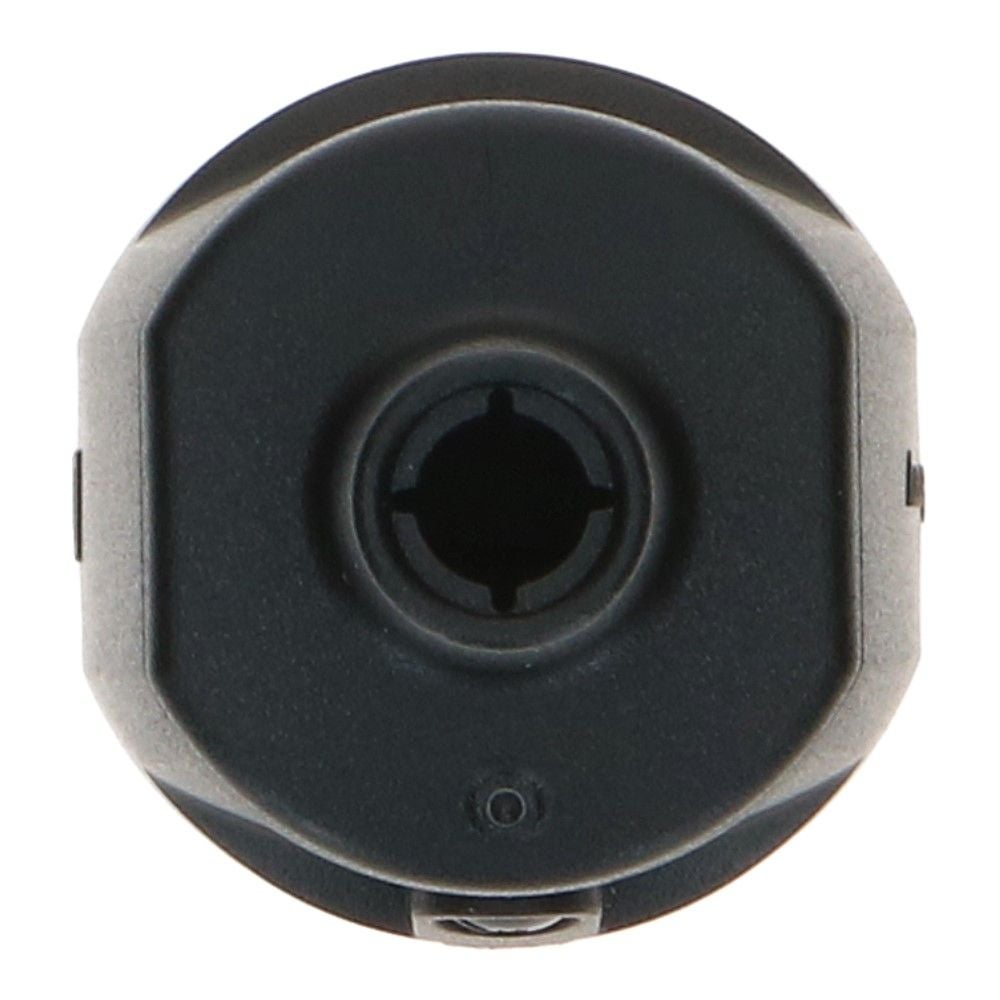 Contrastekker PVC zwart met randaarde
