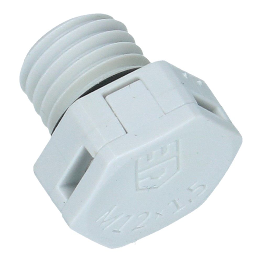 Drukverschilventiel lichtgrijs M12 10mm