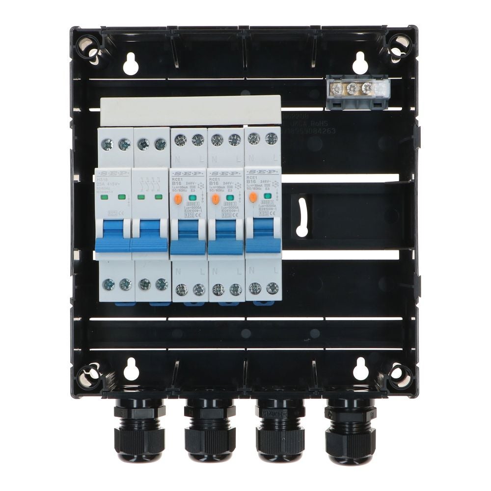 Zinvolt 3 fase verdeler 3 groepen