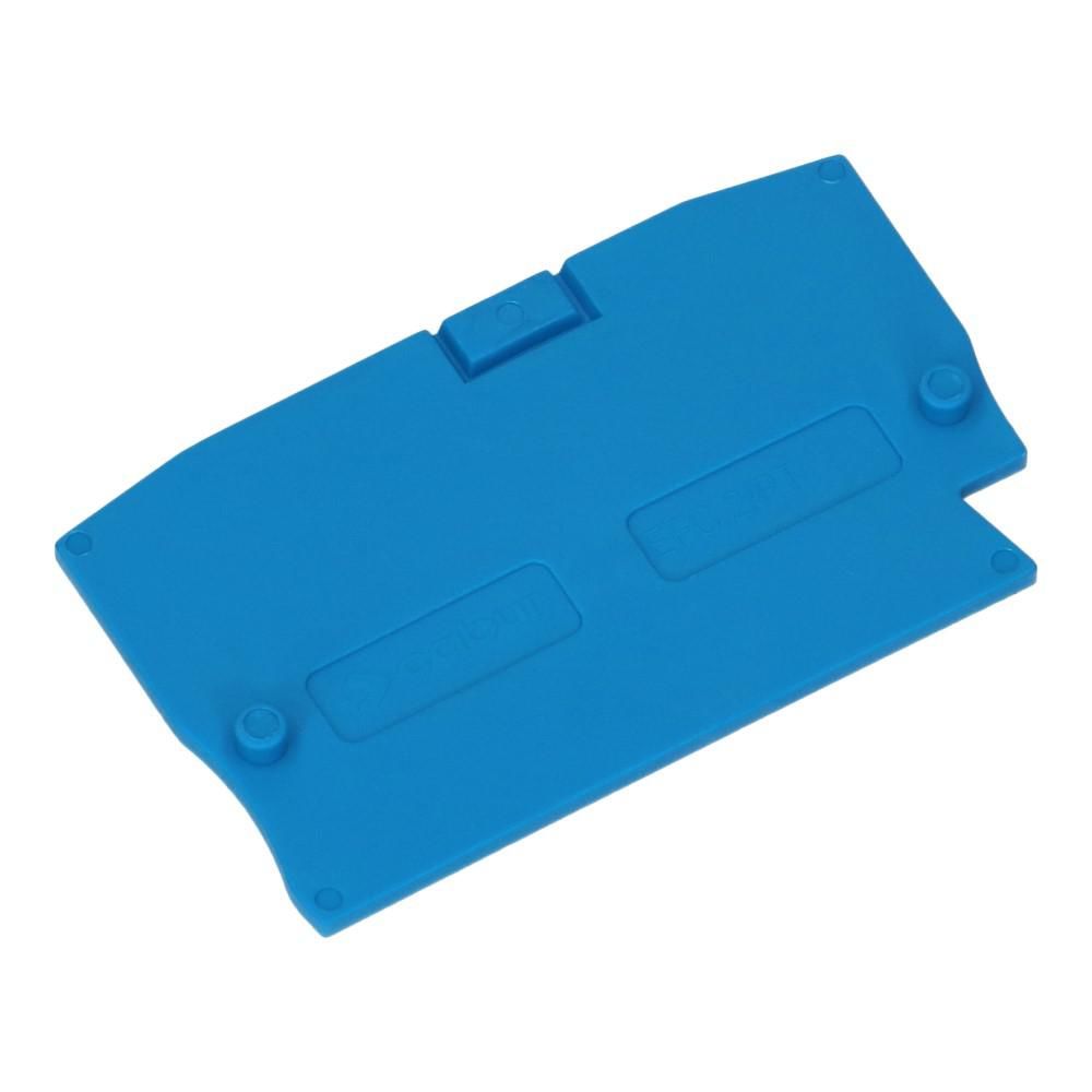 Eindsectie voor EFC 2.5mm² 2 aansluitingen blauw