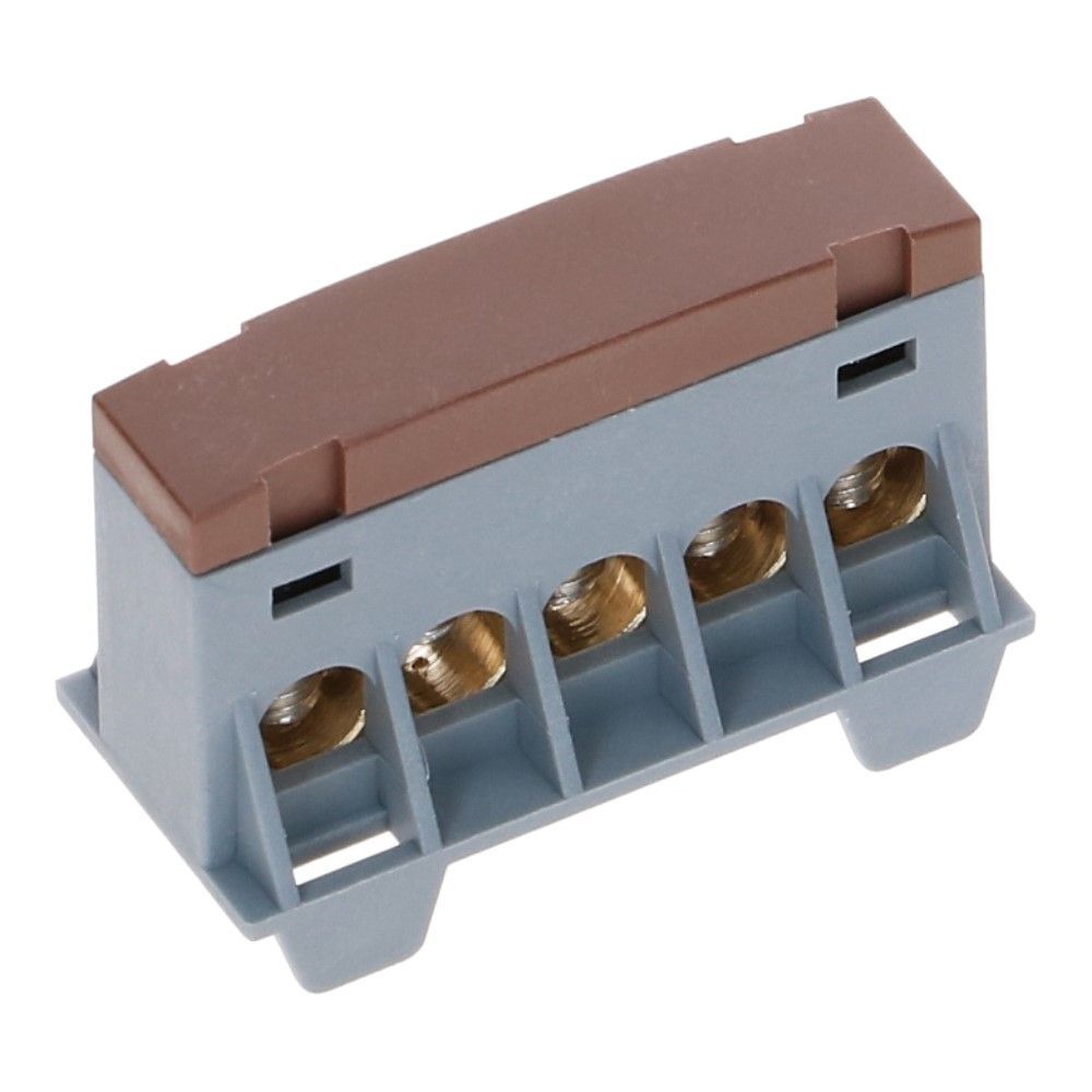 Aansluitverdeelblok AST16 bruin 5x16mm²