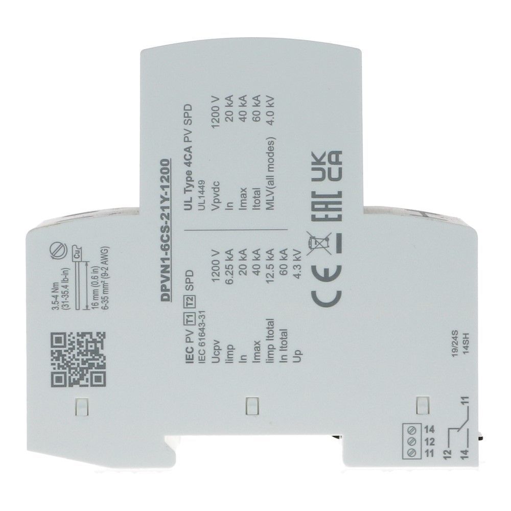 Citel DC overspanningsbeveiliging Type 1+2 PV