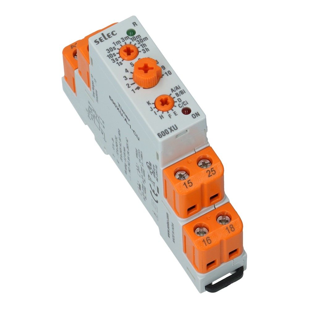 Tijdrelais 13 functies 20-240V AC/DC