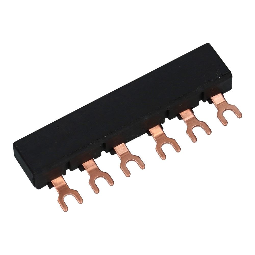 Kamrail vork 3 fase 6 poles tbv motorbeveiliging