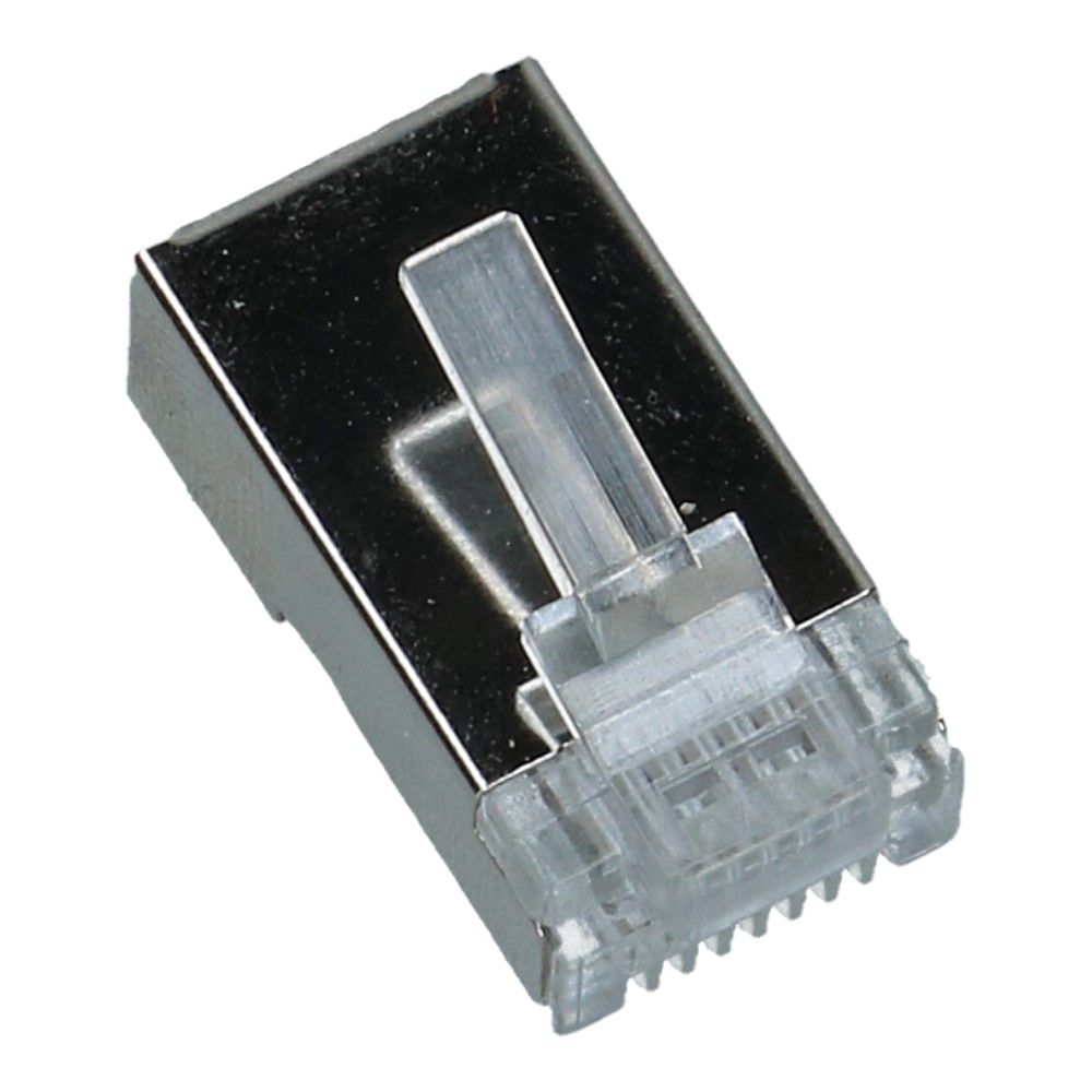 RJ45 Cat 5e netwerkplug shielded - 10 stuks