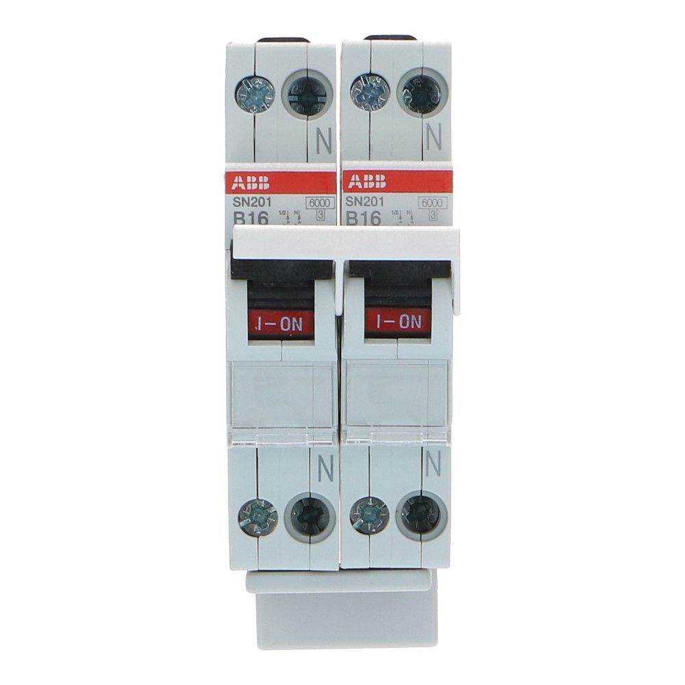 ABB Installatieautomaat Kookgroep B16 2x 1 polig + nul SN201