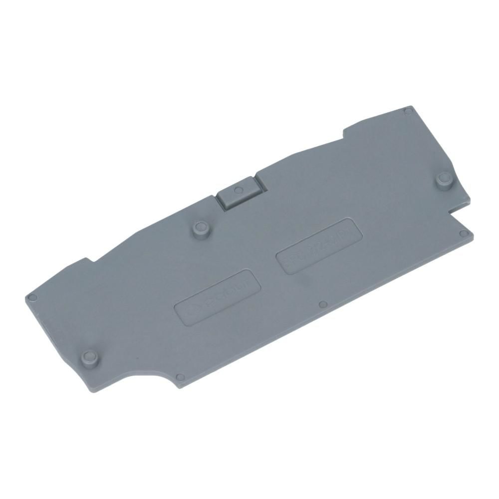 Eindsectie voor EFC 2.5mm² 4 aansluitingen grijs