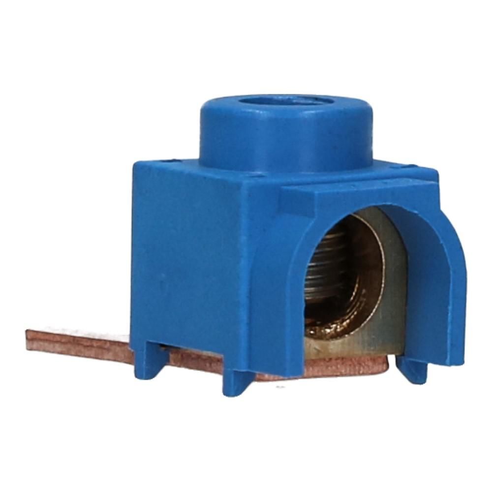 Aftakblok vork blauw 1 fase 25mm²