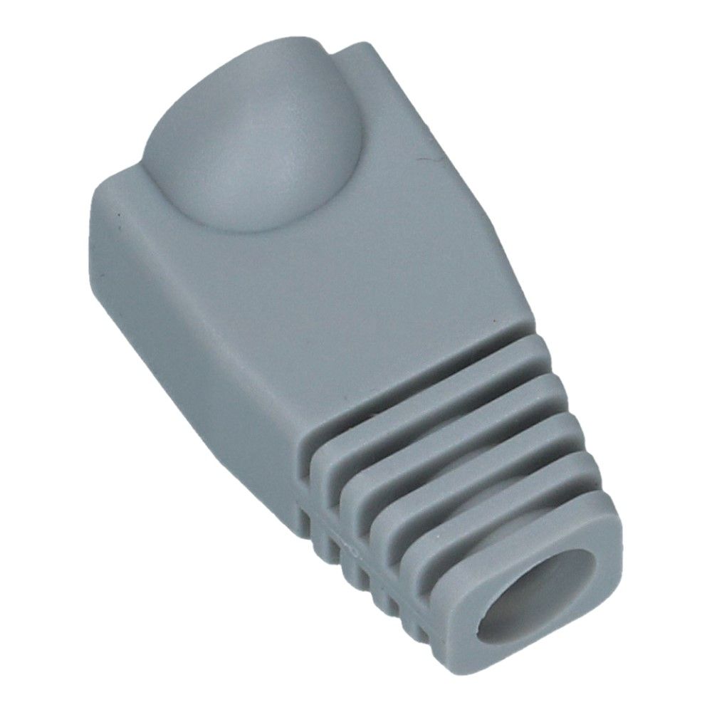 RJ45 knikbescherming grijs 10 stuks