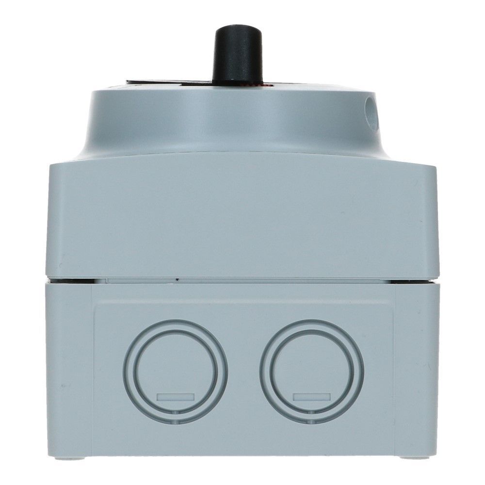Werkschakelaar IP65 2 polig 25A 96x130x106mm zwart hendel ABS AC22-16A
