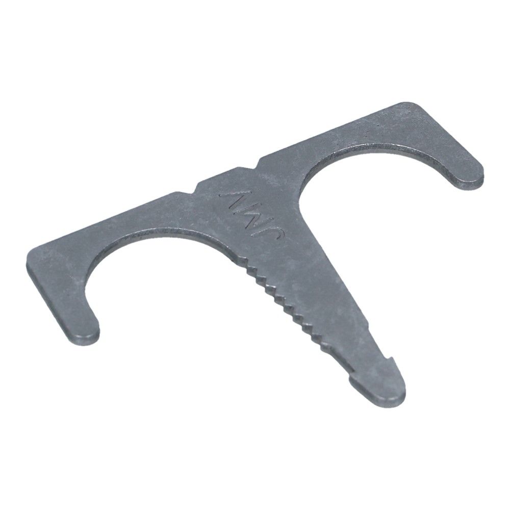 Inslagbeugel dubbel 16-20mm blank 6mm - 250 stuks