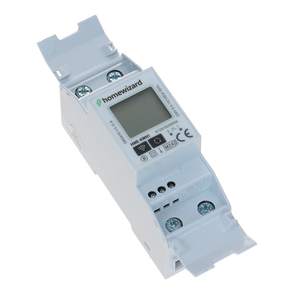 Homewizard kWh meter 1 fase 100A Wifi MID Factureerbaar