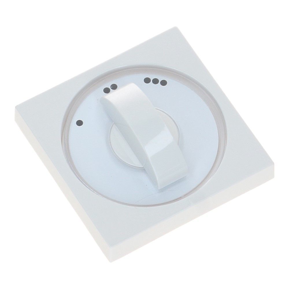 GIRA Systeem 55 Afdekking 3 standen schakelaar ventilator Zuiver wit