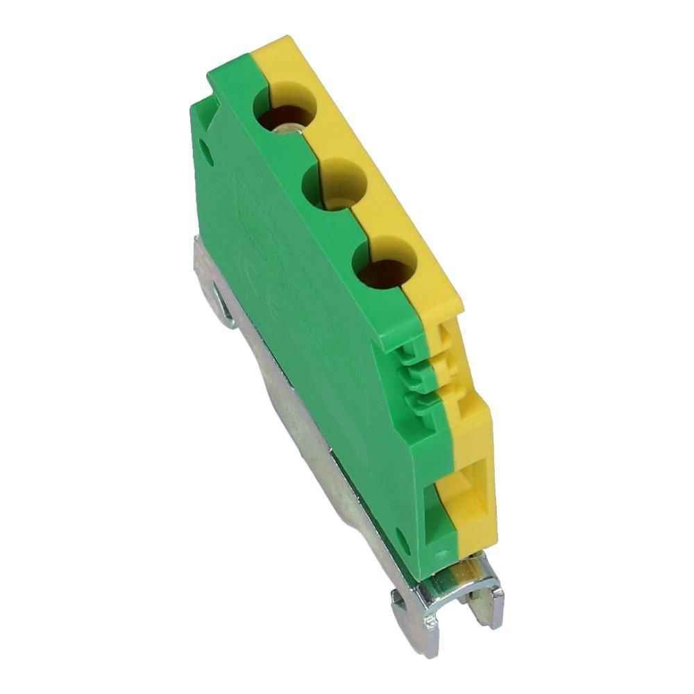 Montageklem aardeklem TE 6mm² geel/groen
