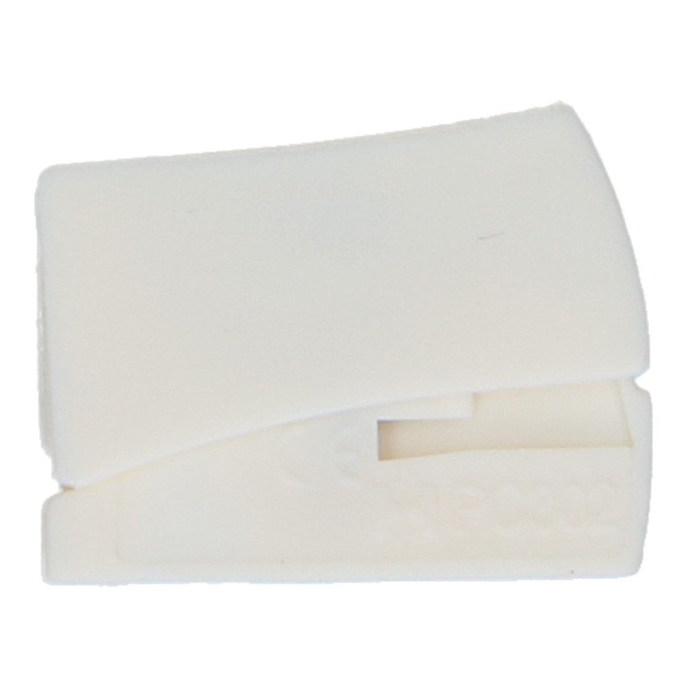 Kroonklem easy link lighting 1 voudig 0.5-2.5mm² wit - 50 stuks