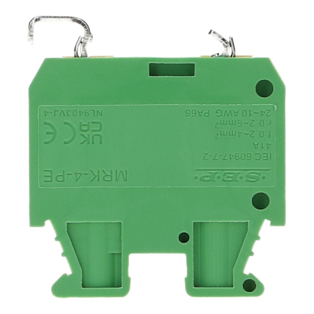 TS15 mini-aardklem 0.2-4mm² geel/groen