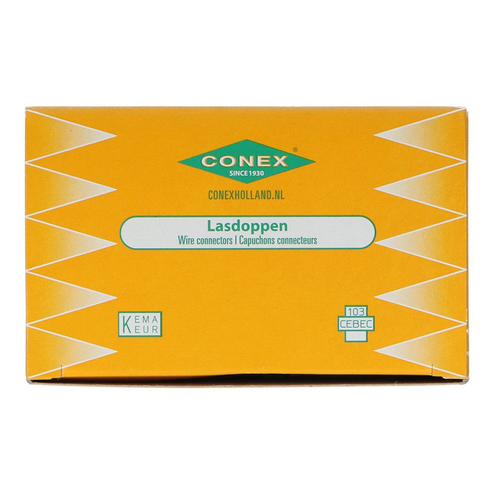 Lasdop Universeel 1 tot 5 draden 3-12.5mm² voor massief draad - 50 stuks