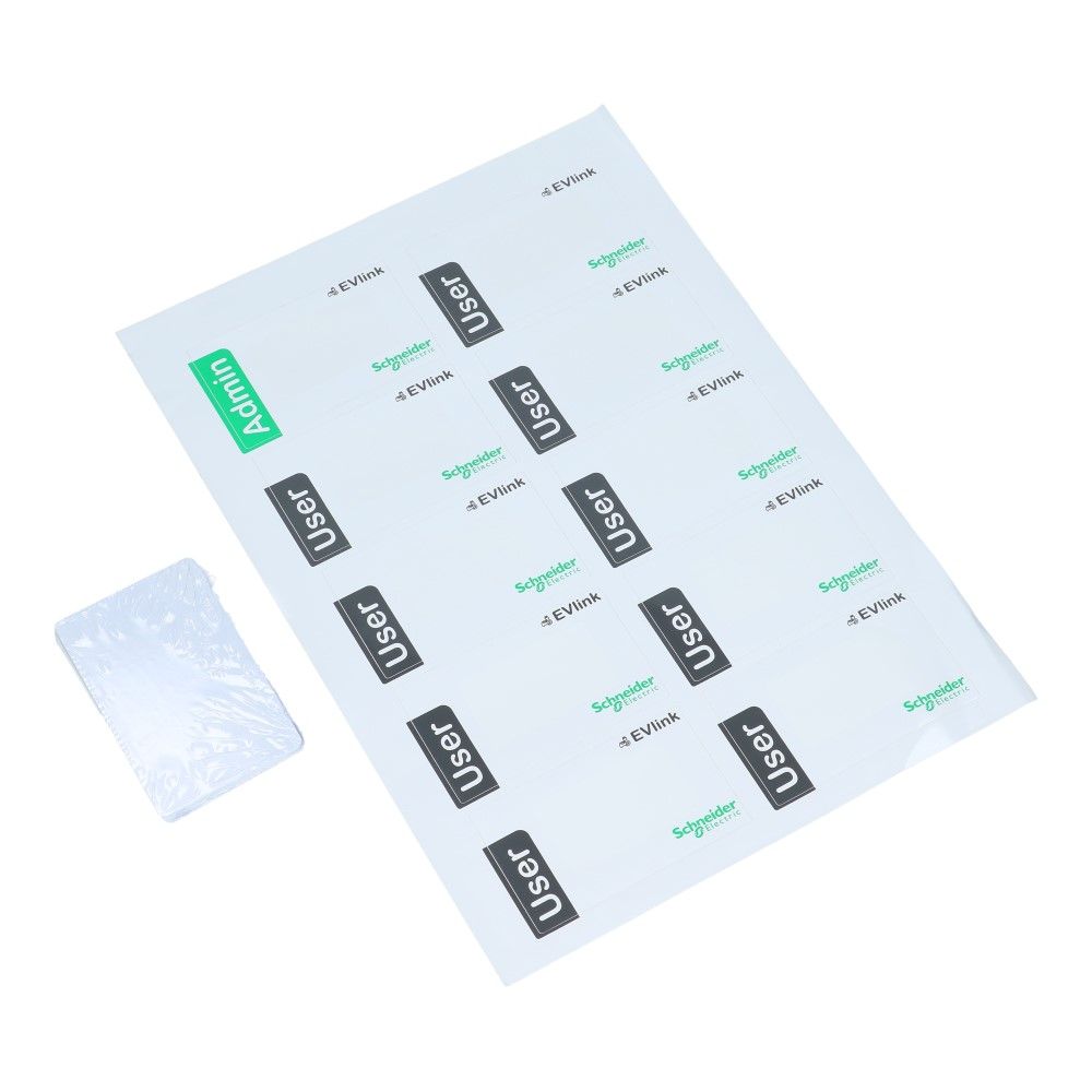 EVlink RFID kaarten - 10 stuks