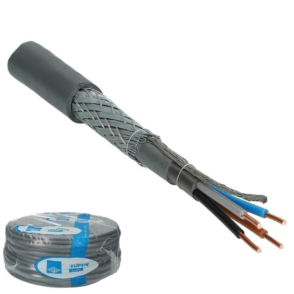 Grondkabel VO-YMvKas 4x2.5mm² Dca-s2,d2,a3 - 100 meter