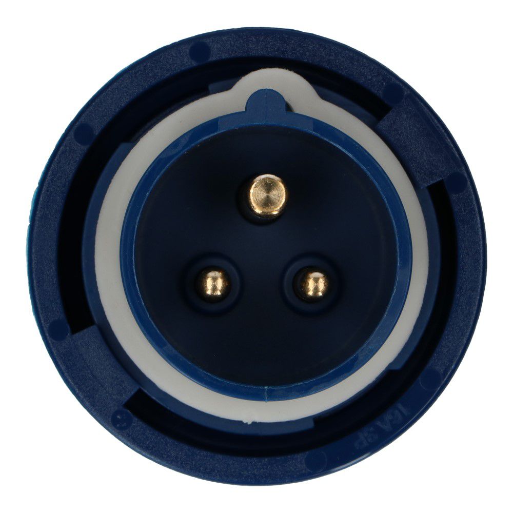CEE male 3 polig 6H 16A IP67 stekker 220-240VAC