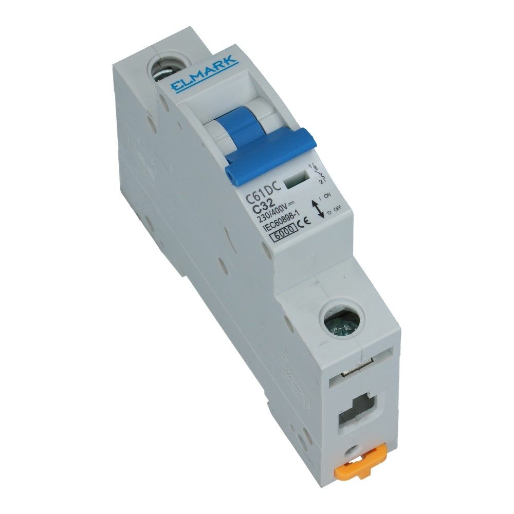 Installatieautomaat AC/DC 1 polig 32A karakteristiek C