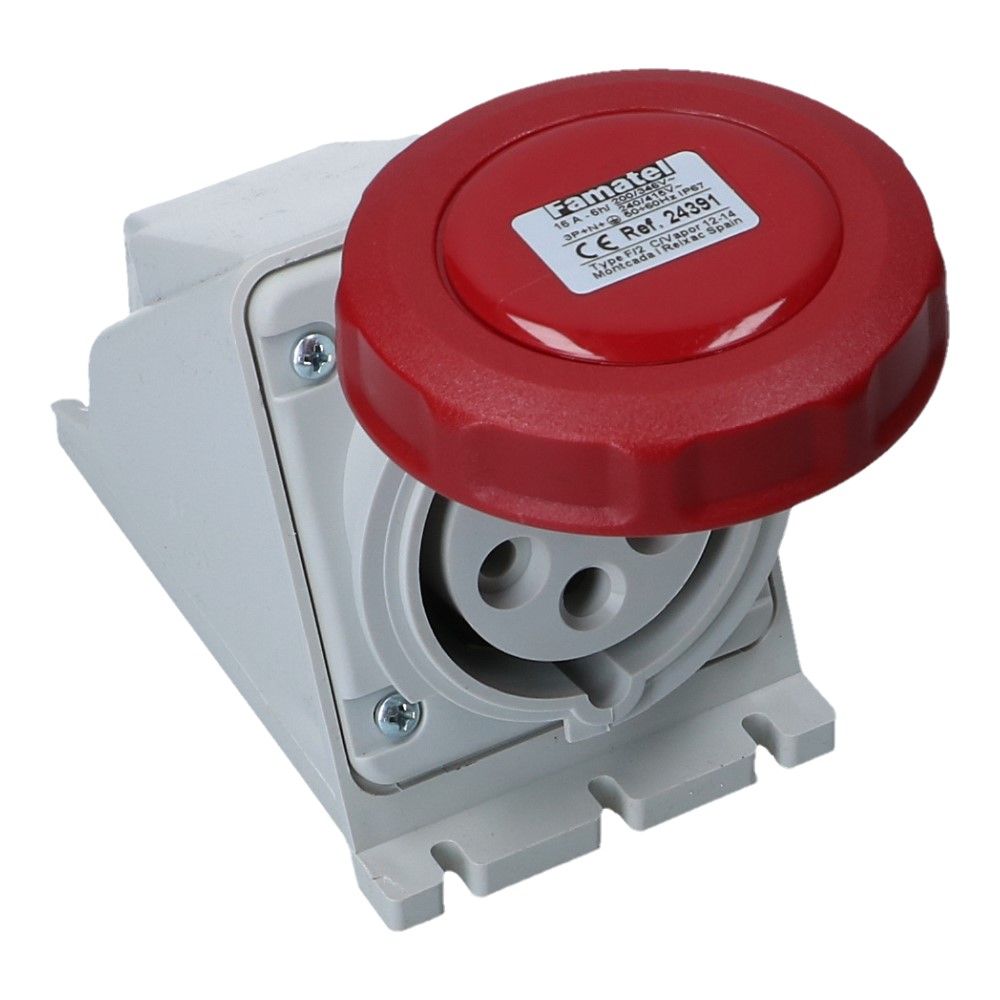 CEE female 5 polig 6H 16A IP67 wcd 380-415VAC