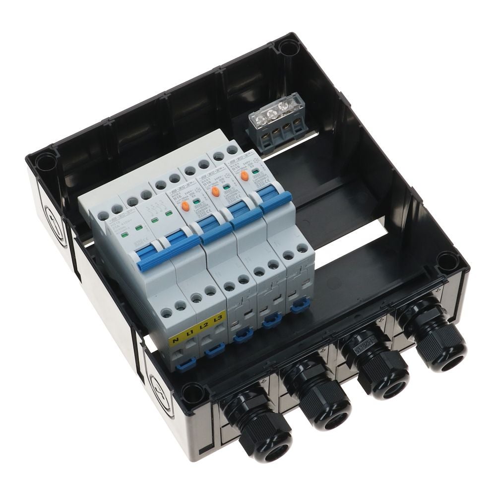 Zinvolt 3 fase verdeler 3 groepen