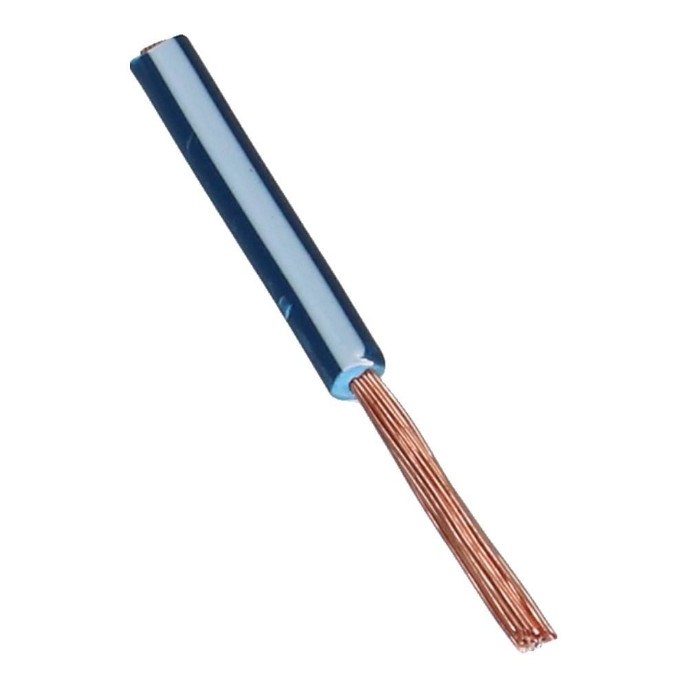 Montagedraad SO-05Z1-K 1mm² donkerblauw wit halogeenvrij 90°C - 100 meter