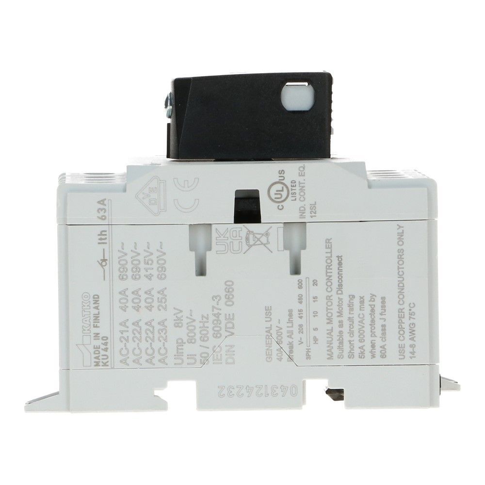 Lastscheider 4 polig 40A KU basis element