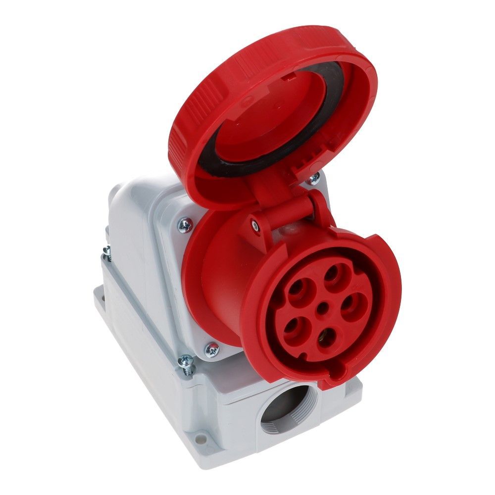 CEE female 5 polig 6H 63A IP67 wcd 380-415VAC
