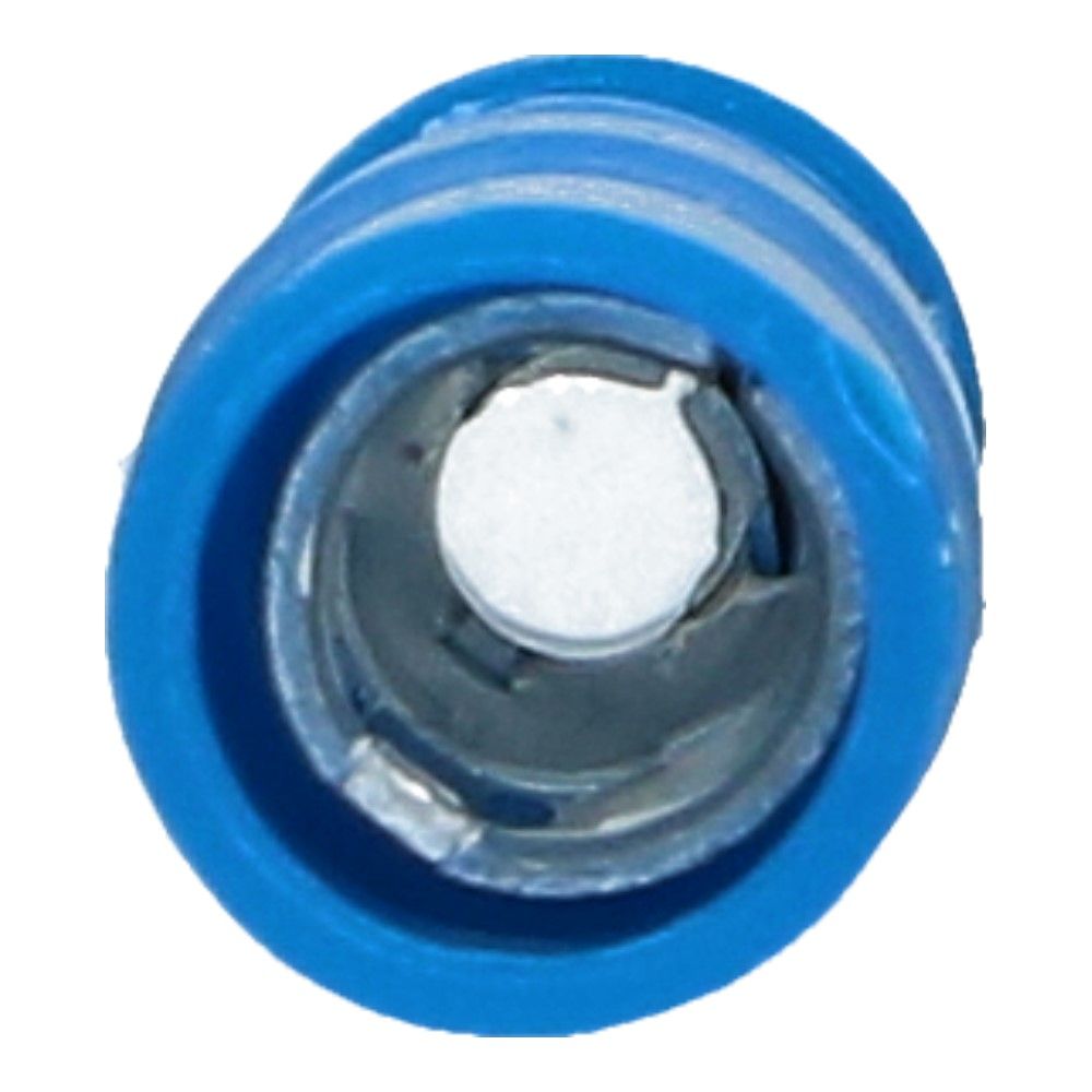 Kabelschoen rondcontrastekker B-3.95mm L-12mm Blauw - 100 stuks