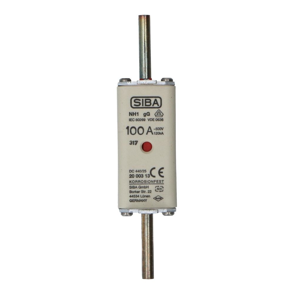 Mespatroon NH1/0 100A gL/gG 500V 135x29.5x48